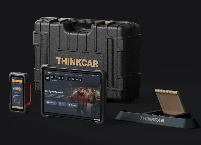 Thinkcar Expert 399 14" Diagnostic Scan Tool AI Technology Dual Diagnostics 12/24V EV Vehicles - Image 4